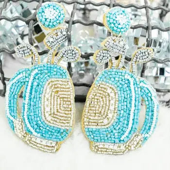 THEME BEADED EARRINGS